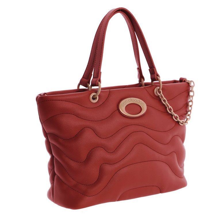 Bolso de mano Don Algodon Olso Terracota - KimondoShop