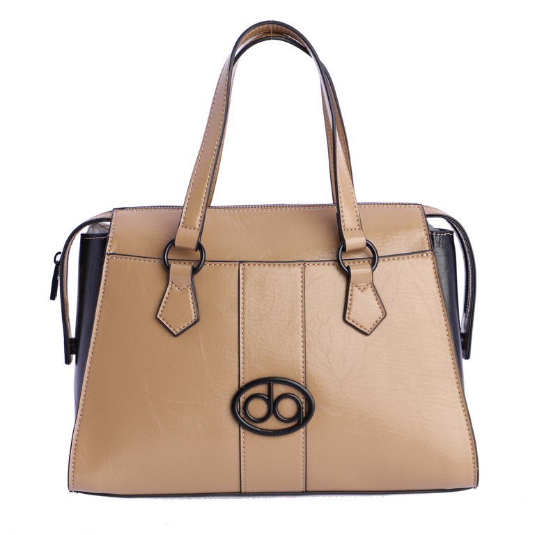 Bolso de mano Don Algodon Quebec Camel - KimondoShop