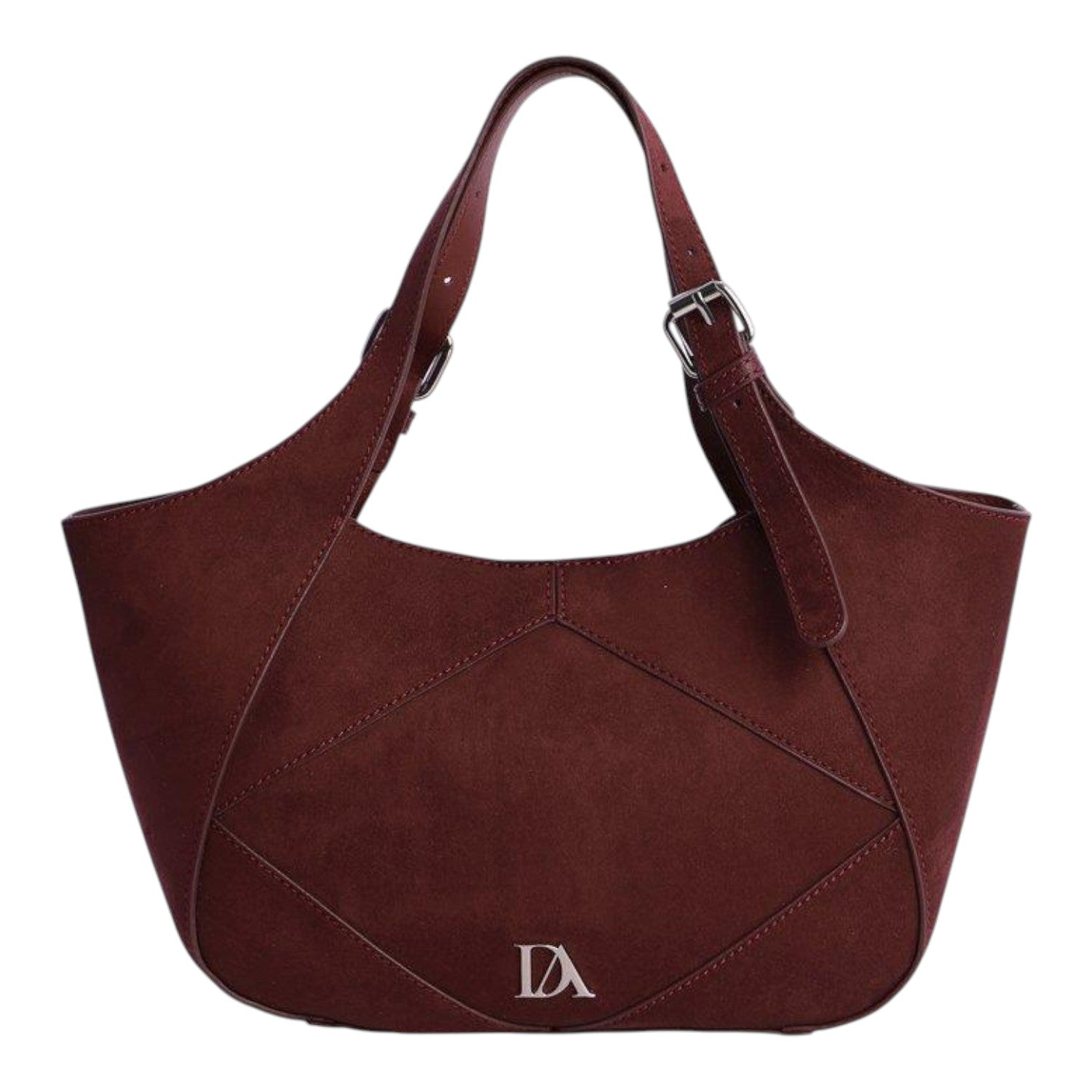 Bolso de mano Don Algodon Urbana Chic Burdeos - KimondoShop