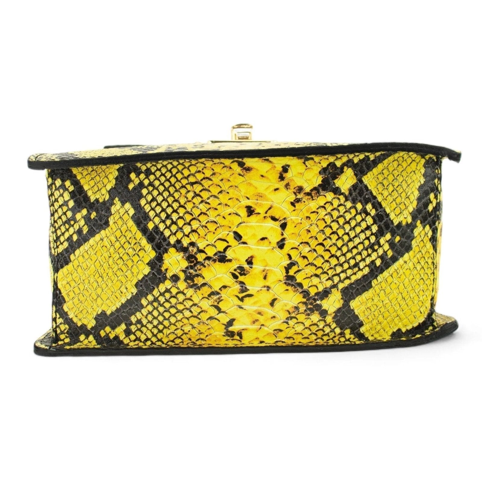 Bolso de mano Piel Pregato Gekko Amarillo - KimondoShop