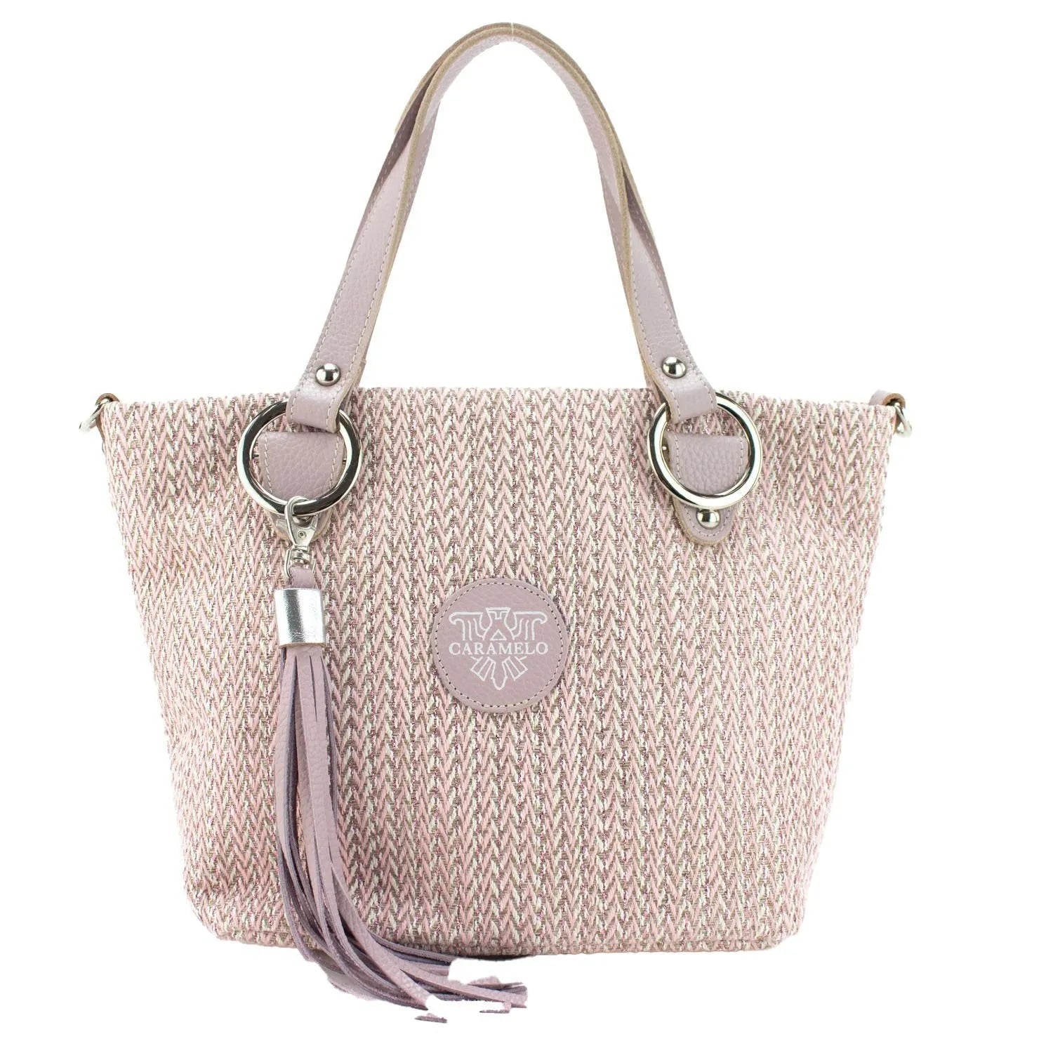 Bolso de mano tote Caramelo Helia - KimondoShop