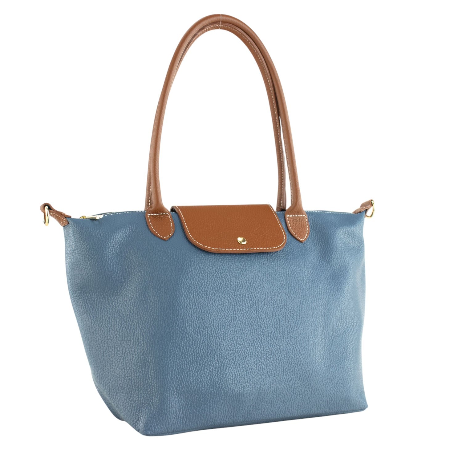 Bolso de Piel Pregato Allure Azul jeans - KimondoShop