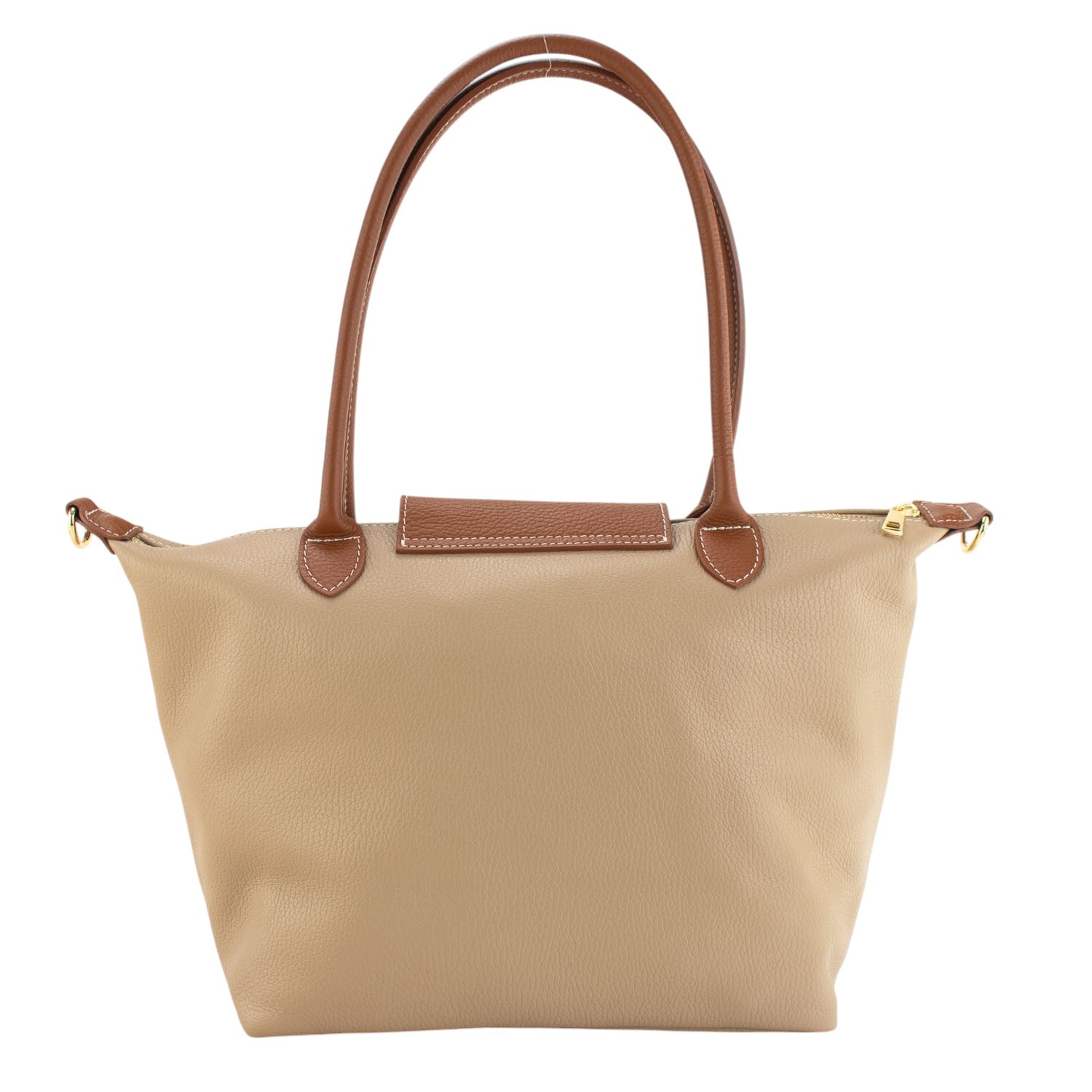 Bolso de Piel Pregato Allure Beige - KimondoShop