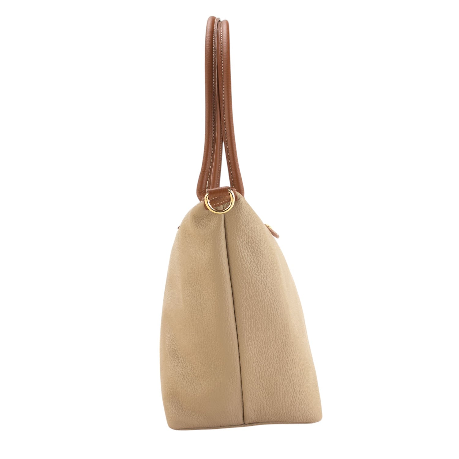 Bolso de Piel Pregato Allure Beige - KimondoShop