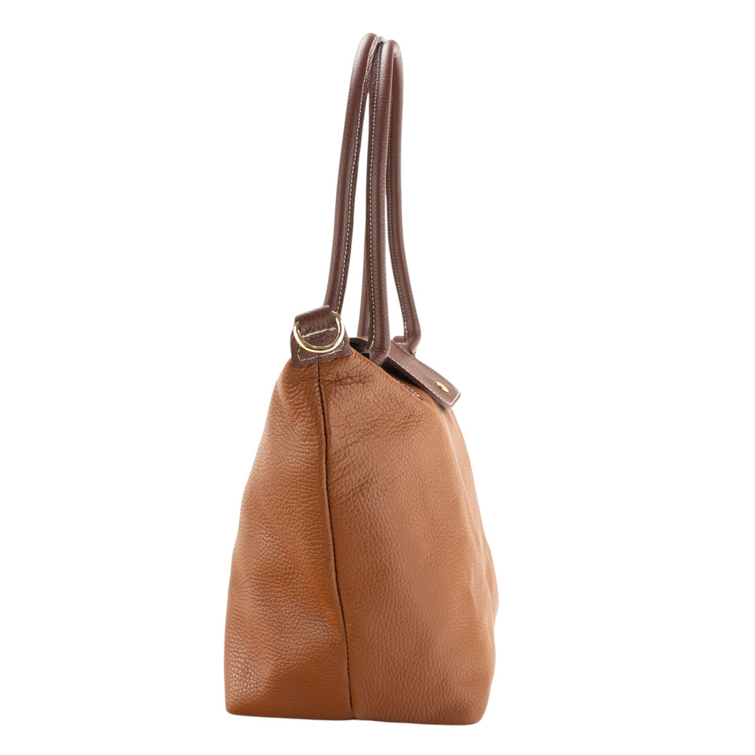 Bolso de Piel Pregato Allure Camel - KimondoShop