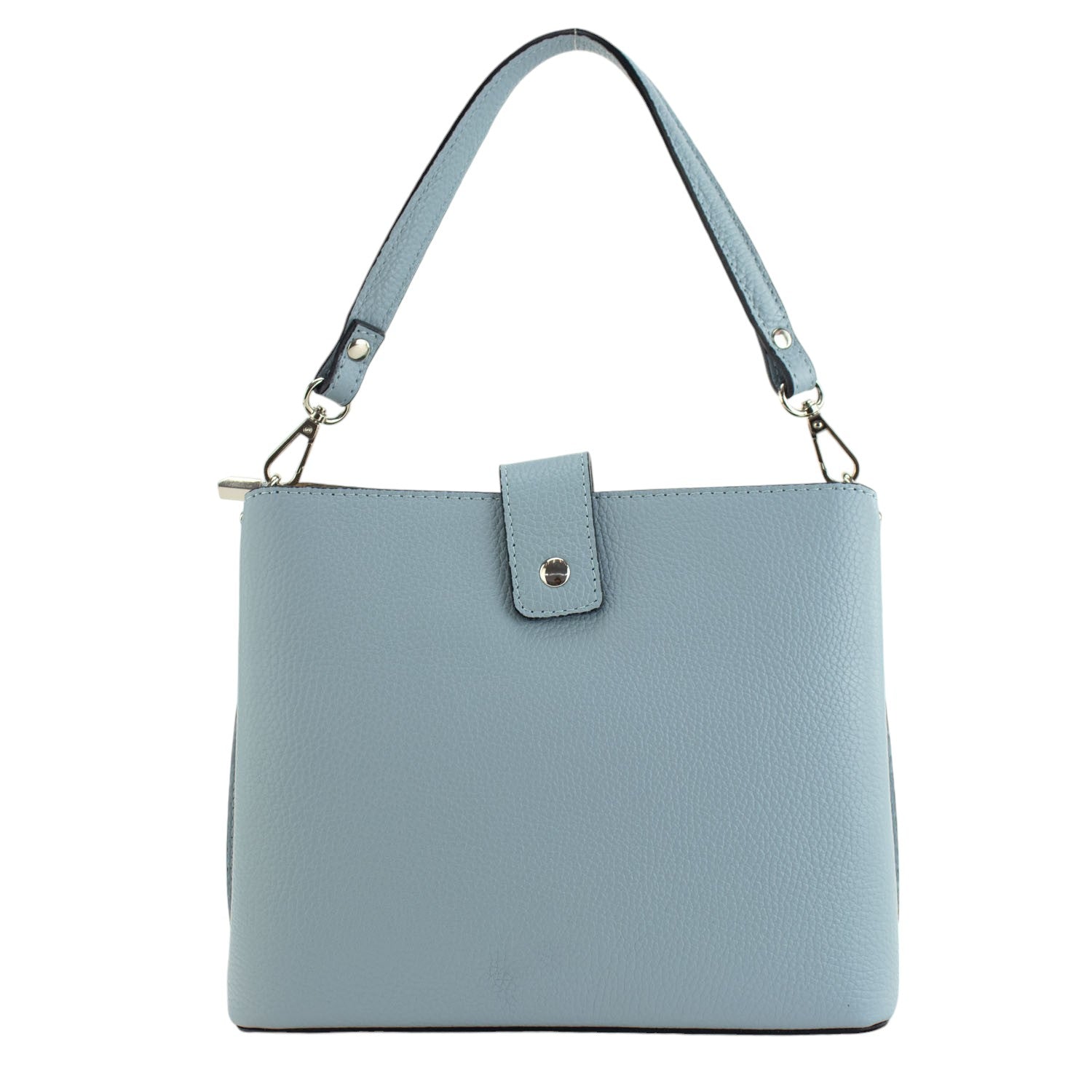 Bolso de Piel Pregato Eterea Azul claro - KimondoShop