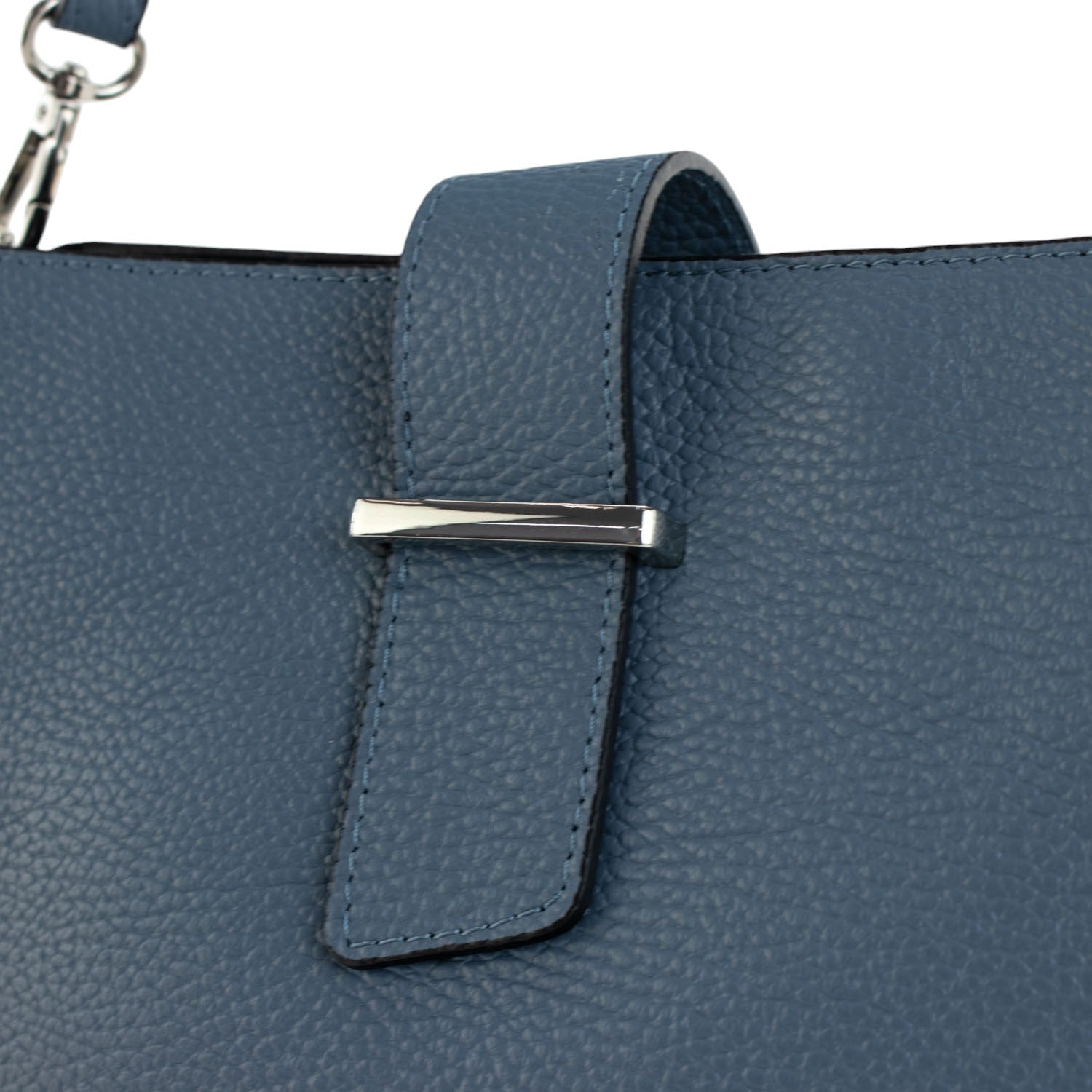 Bolso de Piel Pregato Eterea Azul jeans - KimondoShop