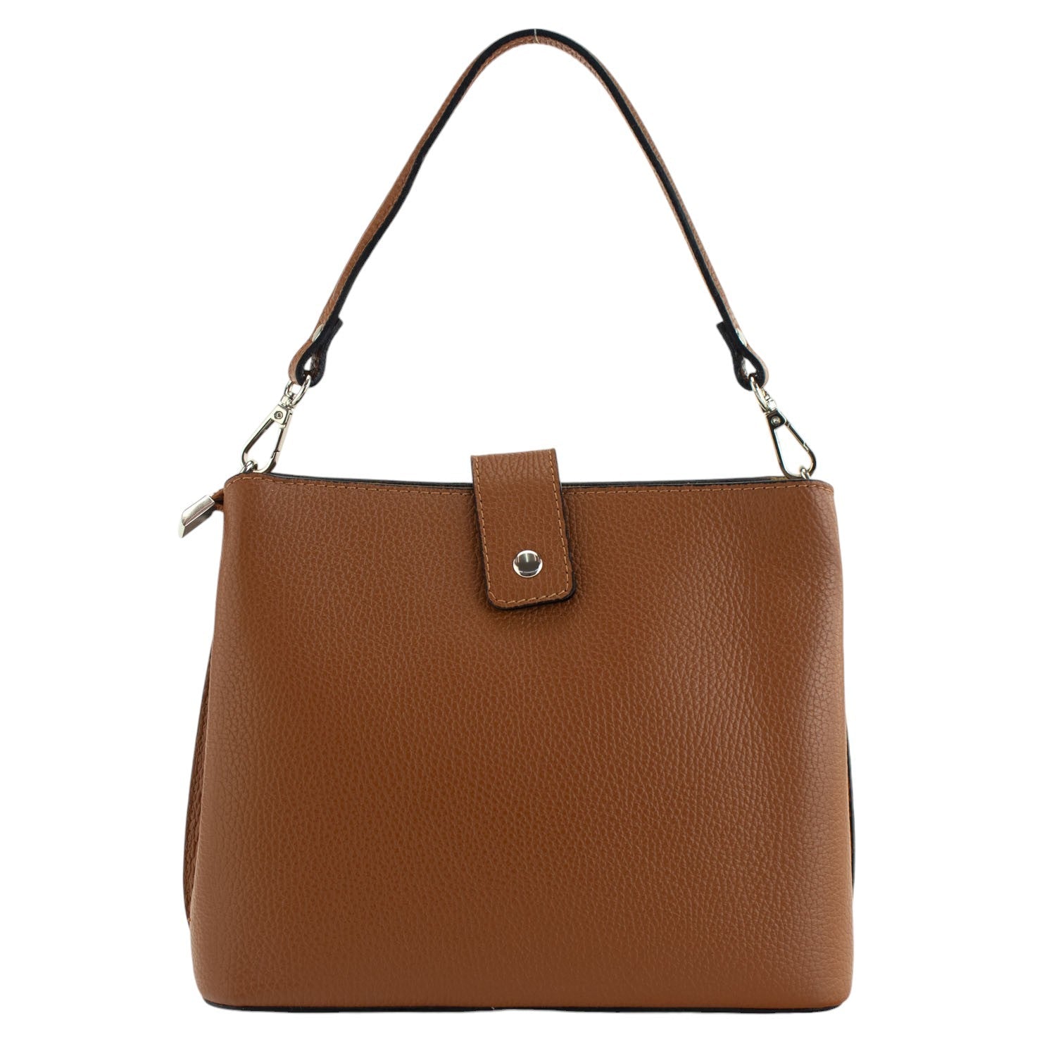 Bolso de Piel Pregato Eterea Camel - KimondoShop