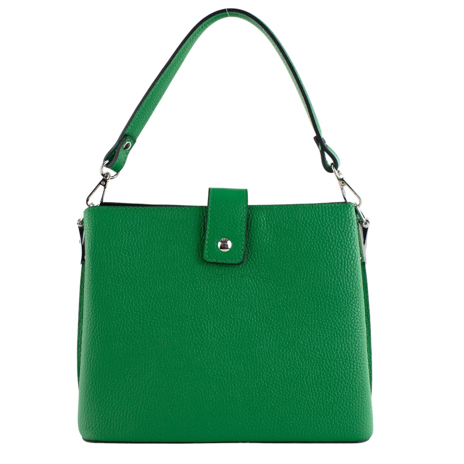 Bolso de Piel Pregato Eterea Verde - KimondoShop