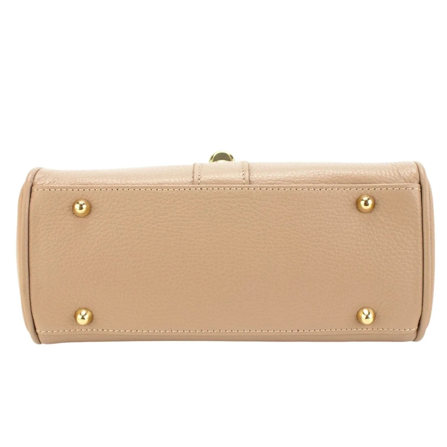 Bolso de Piel Pregato Idillio Nude - KimondoShop