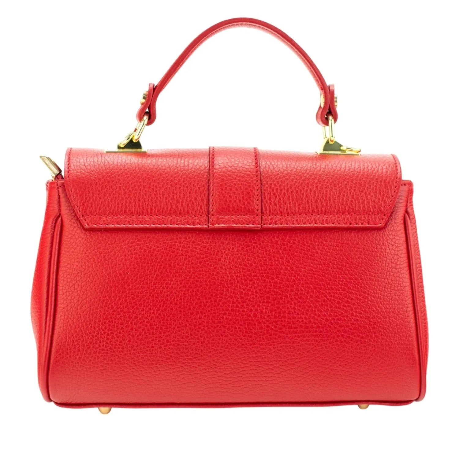 Bolso de Piel Pregato Idillio Rojo - KimondoShop