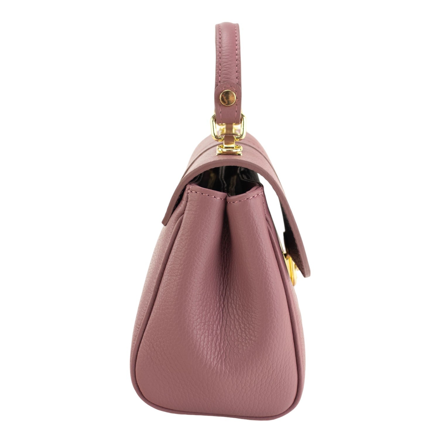 Bolso de Piel Pregato Idillio Rosa polvo - KimondoShop