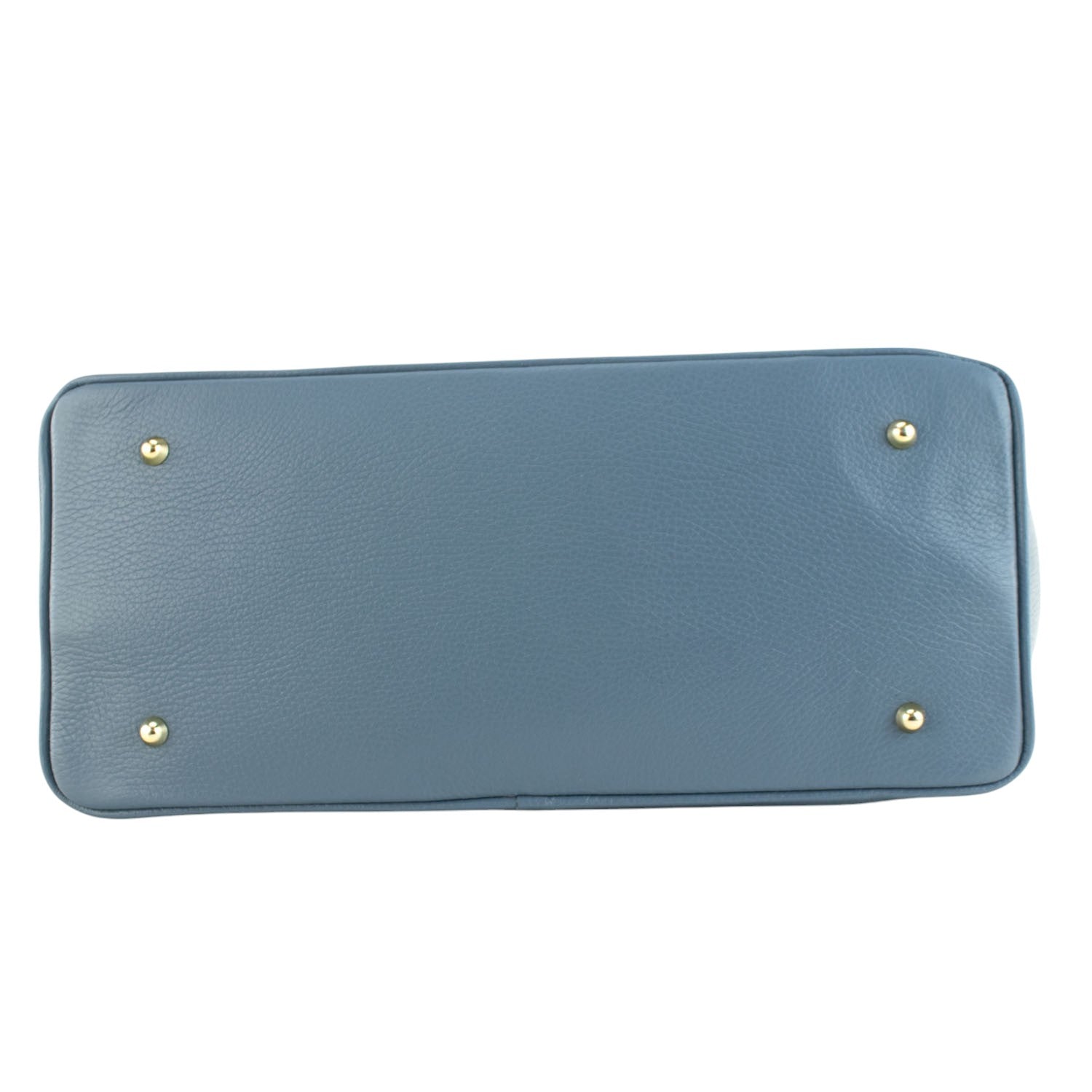 Bolso de Piel Pregato Juliette Azul Jeans - KimondoShop