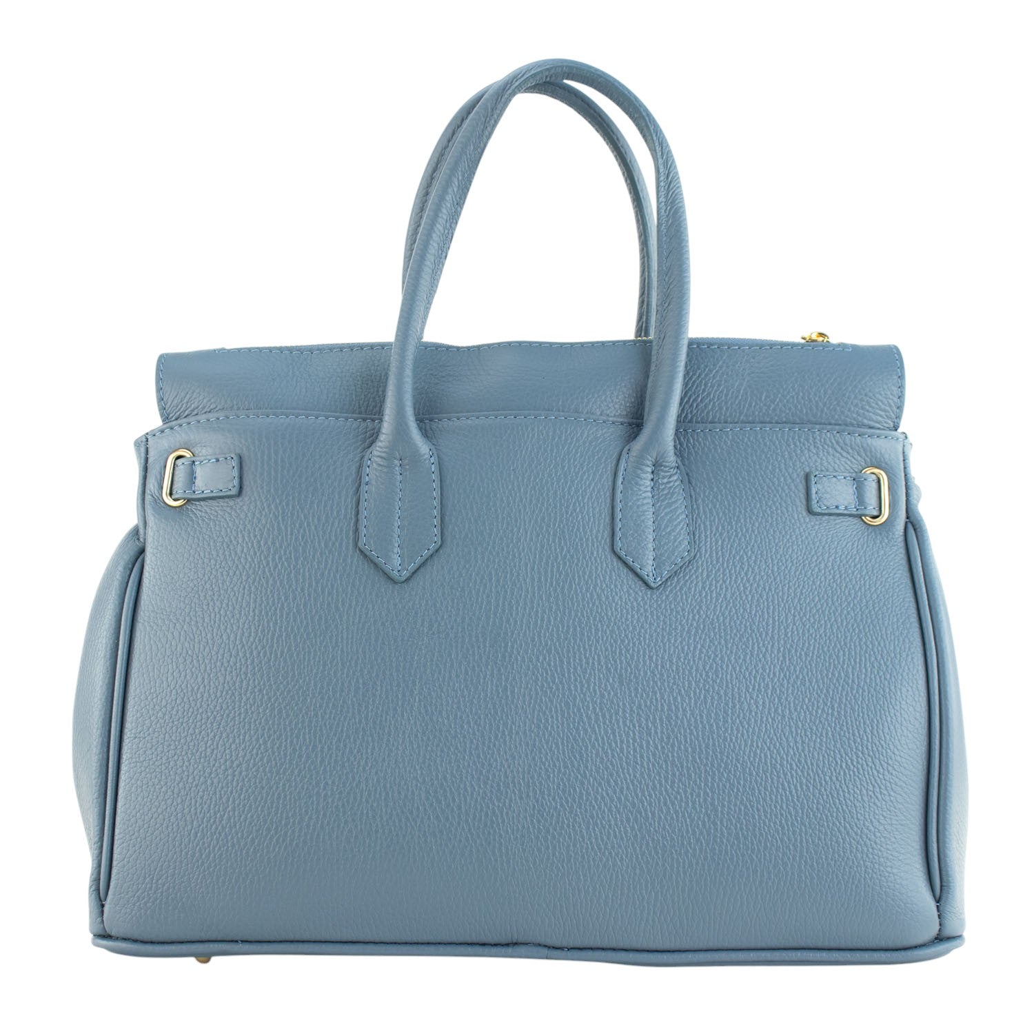 Bolso de Piel Pregato Juliette Azul Jeans - KimondoShop