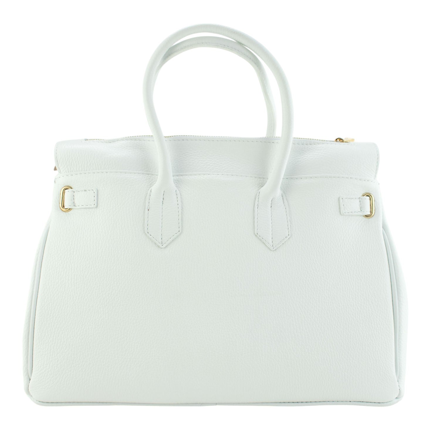 Bolso de Piel Pregato Juliette Blanco - KimondoShop