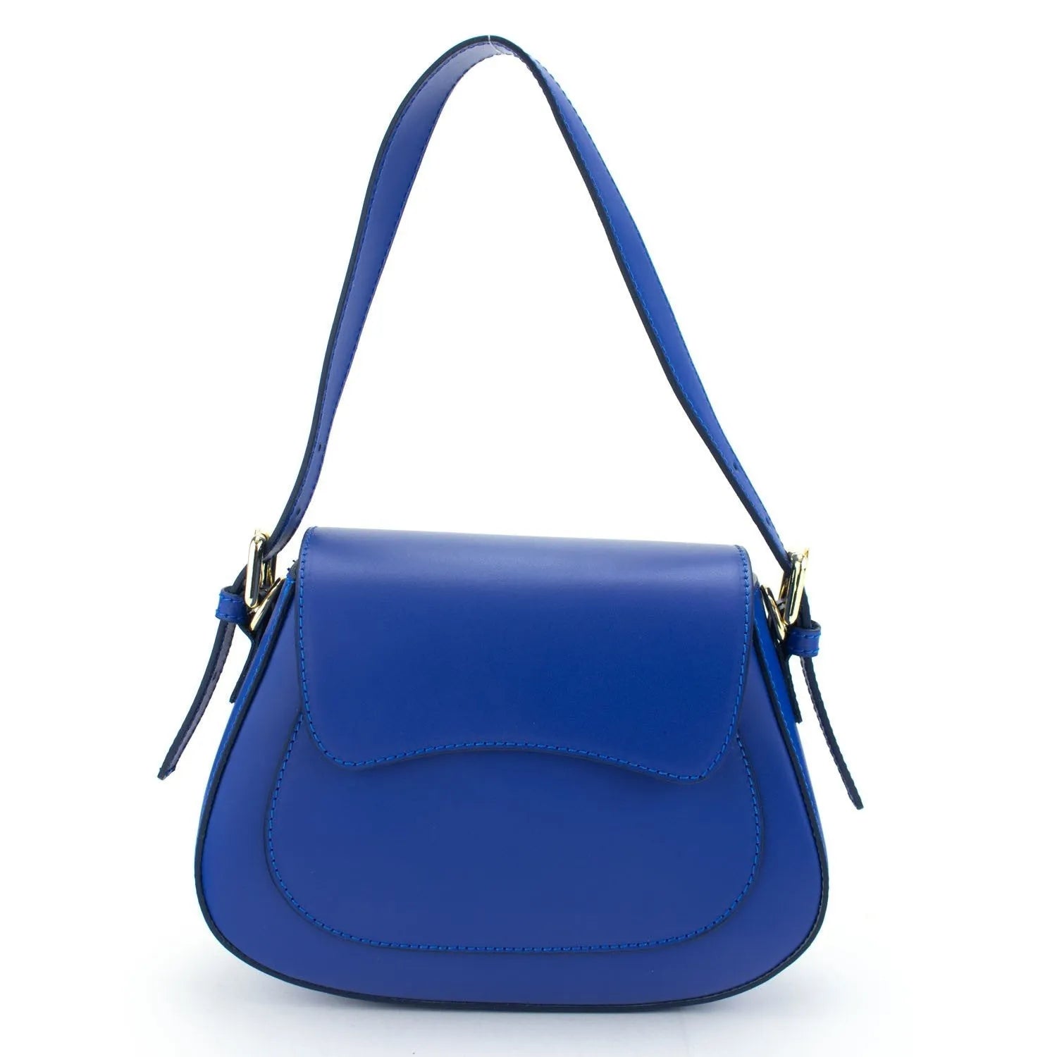 Bolso de Piel Pregato Sigma Azul eléctrico - KimondoShop