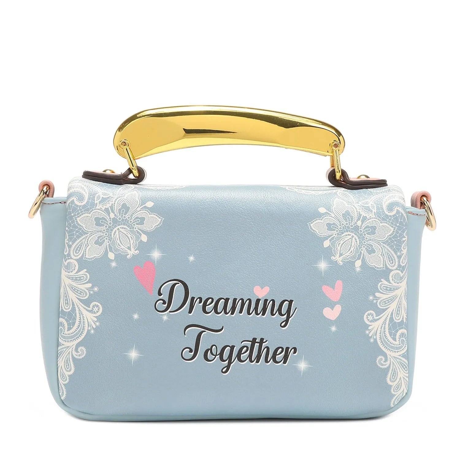 Bolso de solapa asa dorada Nicole Lee Dreaming Together - KimondoShop