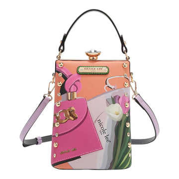 Bolso diamond Nicole Lee Violet Blossom - KimondoShop