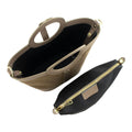 Bolso en piel Pregato Armonia Ante Taupe - KimondoShop