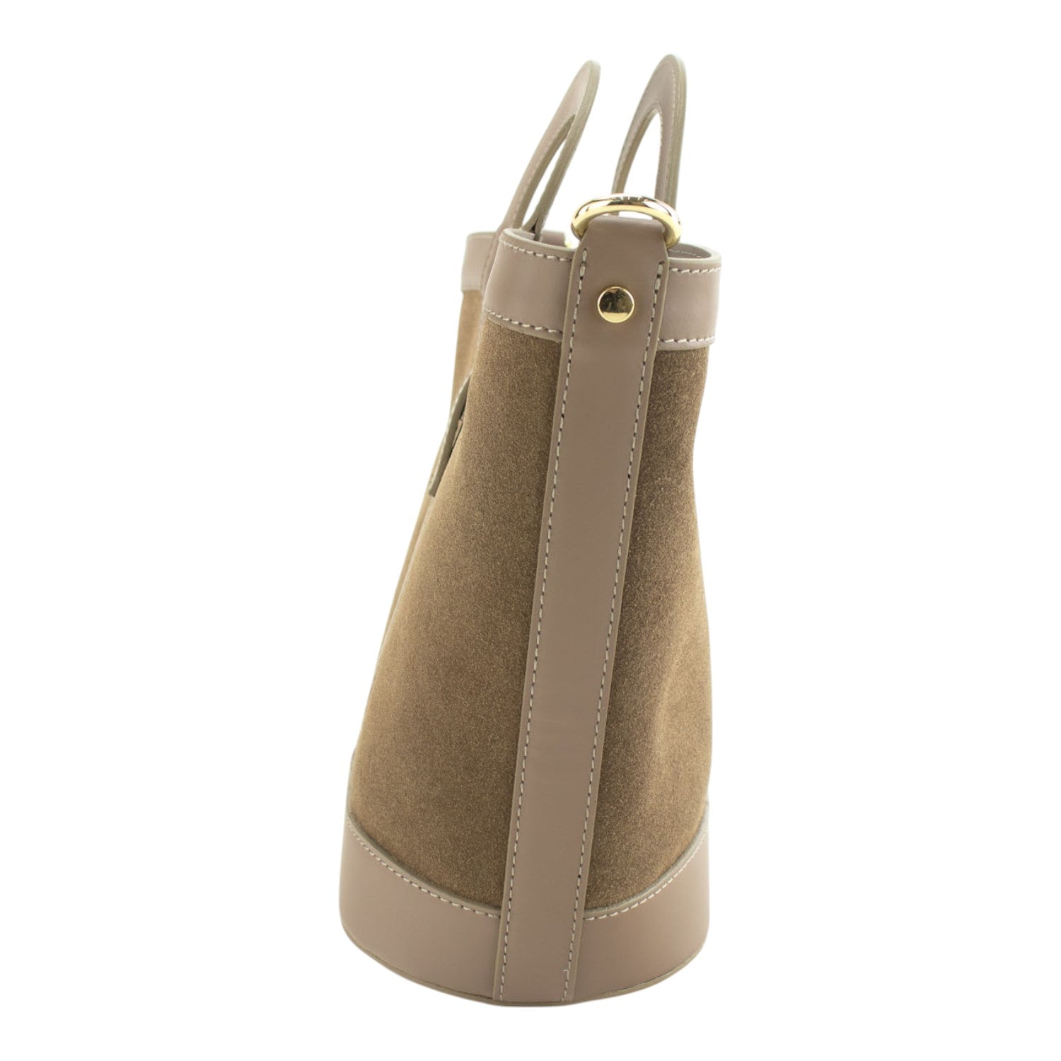 Bolso en piel Pregato Armonia Ante Taupe - KimondoShop