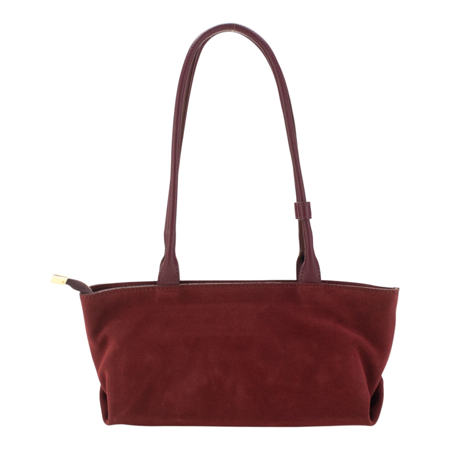 Bolso en Piel Pregato Aurea Burdeos - KimondoShop