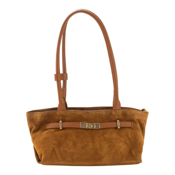 Bolso en Piel Pregato Aurea Camel - KimondoShop