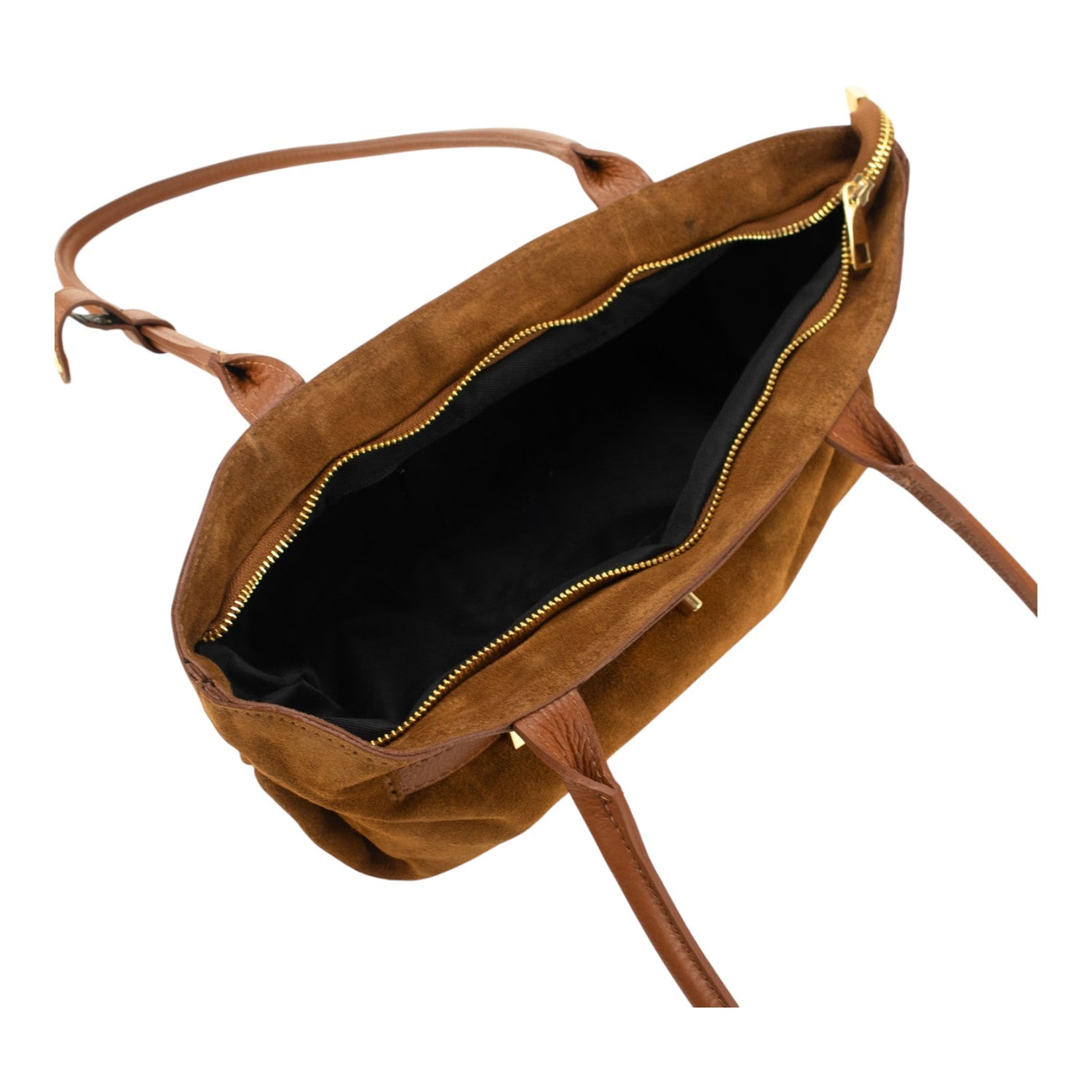 Bolso en Piel Pregato Aurea Camel - KimondoShop