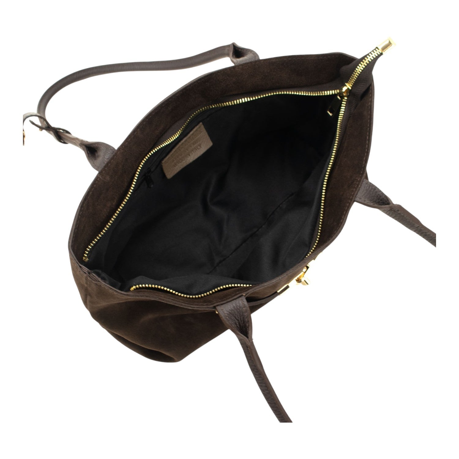 Bolso en Piel Pregato Aurea Chocolate - KimondoShop
