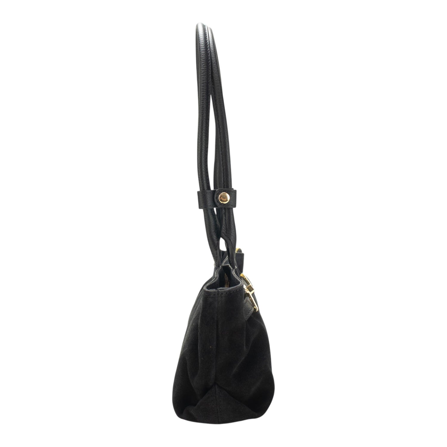 Bolso en Piel Pregato Aurea Negro - KimondoShop
