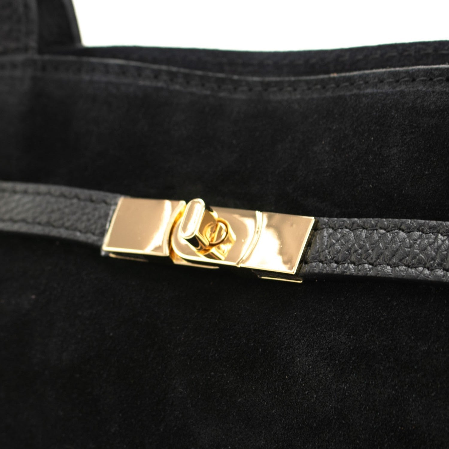 Bolso en Piel Pregato Aurea Negro - KimondoShop