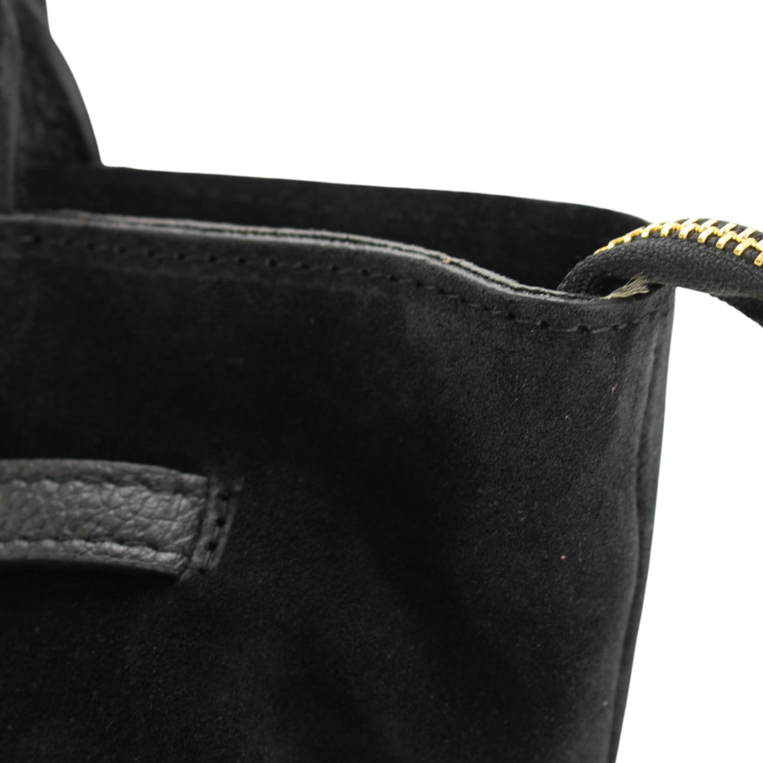 Bolso en Piel Pregato Aurea Negro - KimondoShop