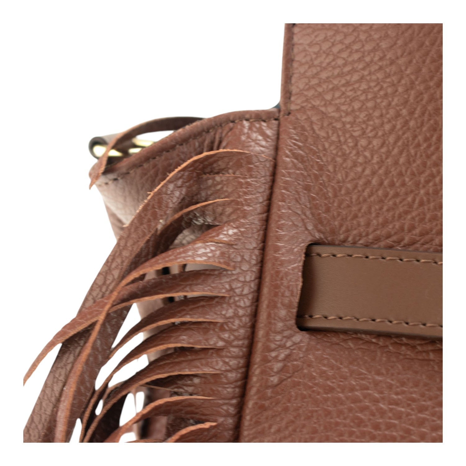 Bolso en piel Pregato Aurora Caramelo - KimondoShop