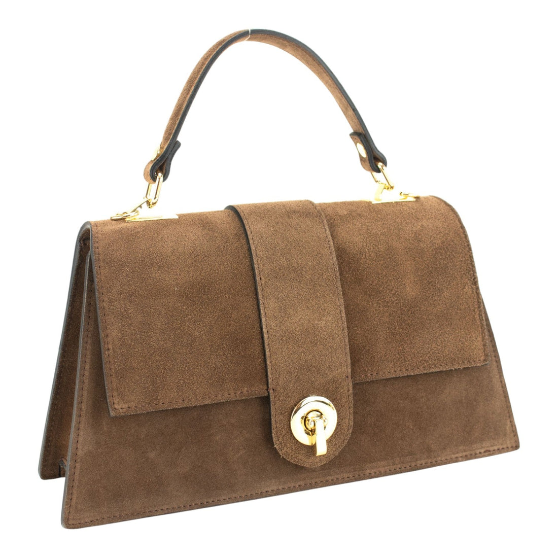 Bolso en piel Pregato Camelia Ante Cuero - KimondoShop