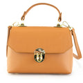 Bolso en Piel Pregato Carezza Camel - KimondoShop
