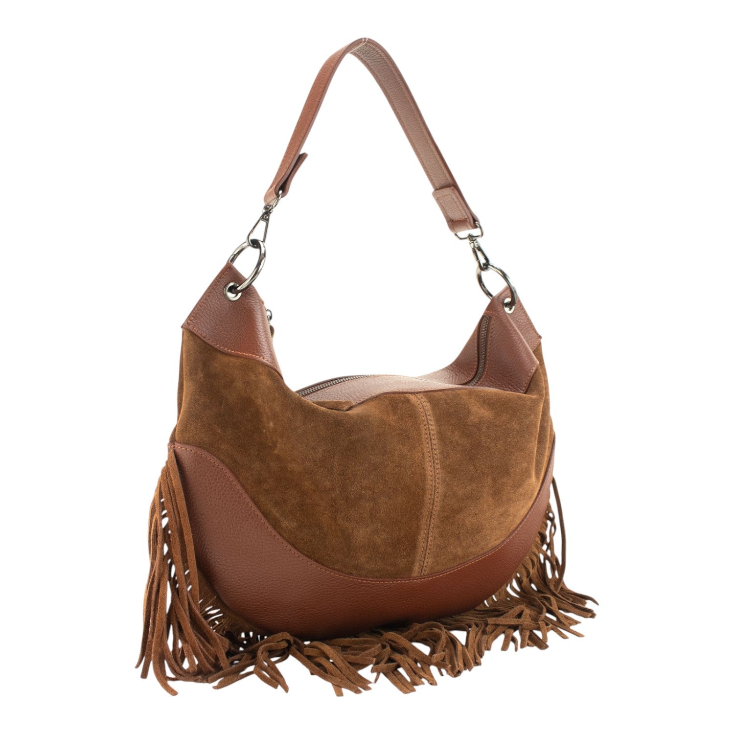 Bolso en Piel Pregato Essenza Camel - KimondoShop