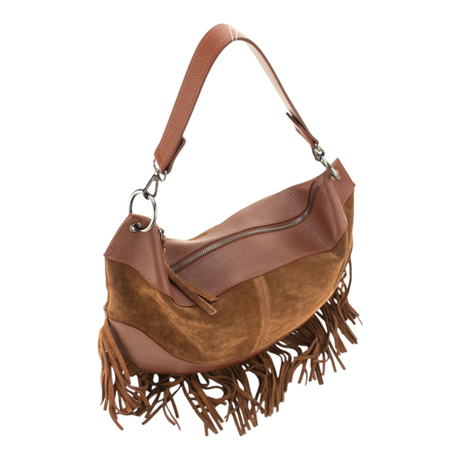 Bolso en Piel Pregato Essenza Camel - KimondoShop