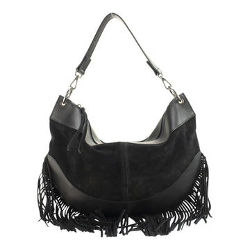 Bolso en Piel Pregato Essenza Negro - KimondoShop