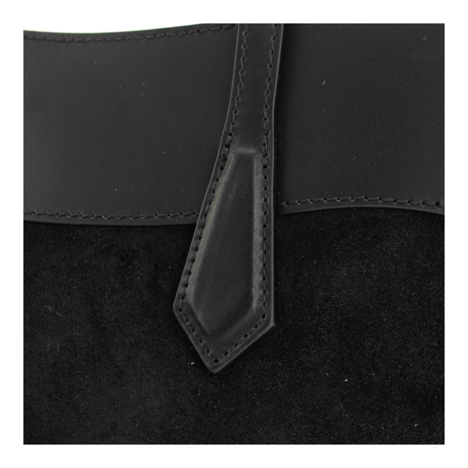 Bolso en piel Pregato Giulia Negro - KimondoShop