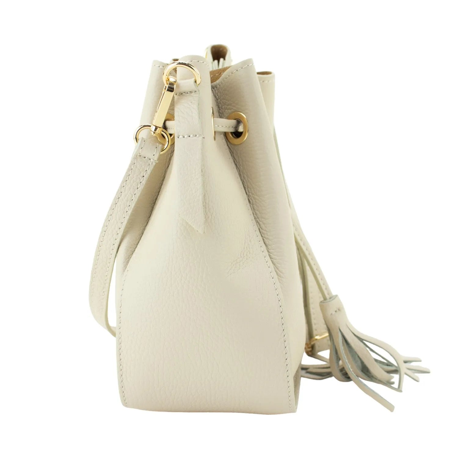 Bolso en Piel Pregato Laguna Beige - KimondoShop