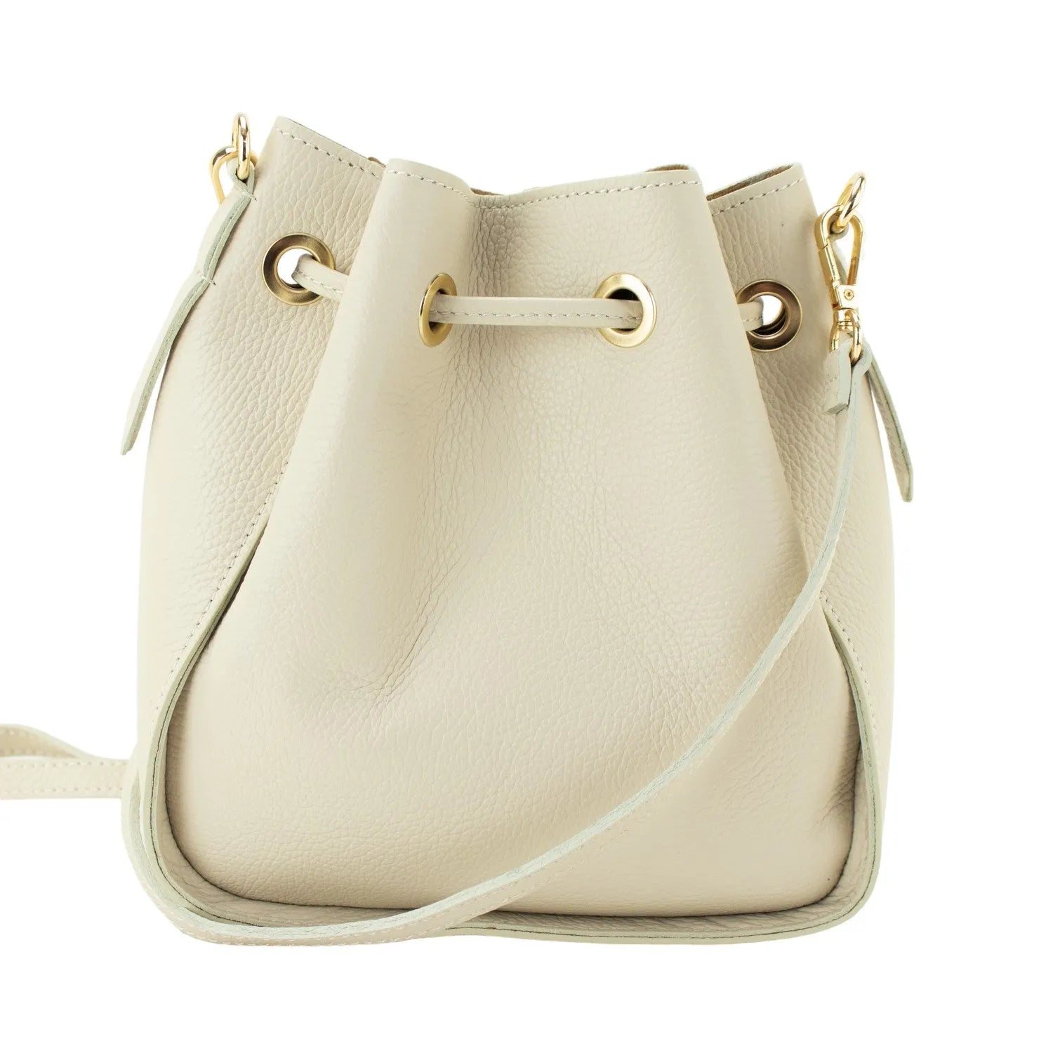 Bolso en Piel Pregato Laguna Beige - KimondoShop