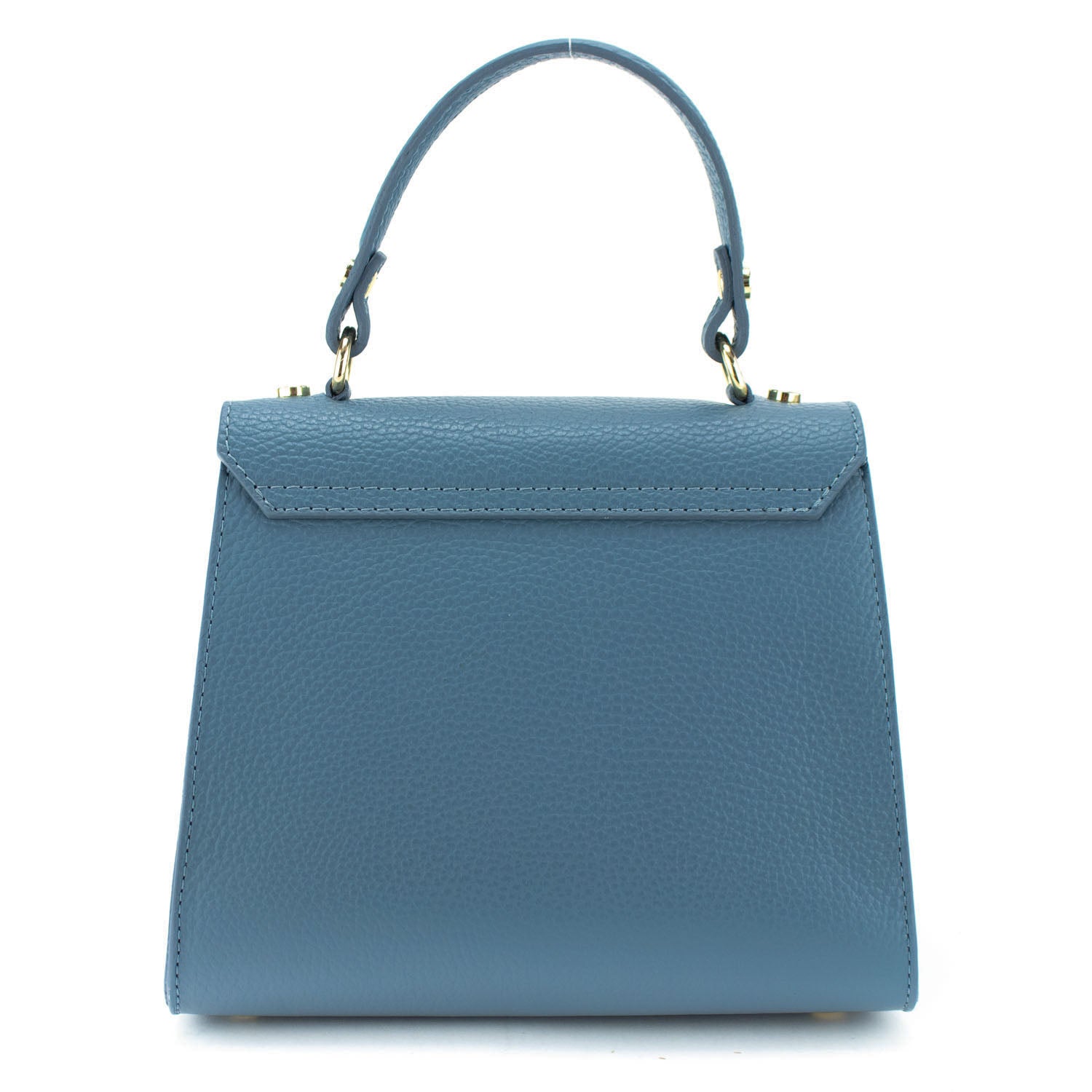 Bolso en Piel Pregato Latenza Azul - KimondoShop