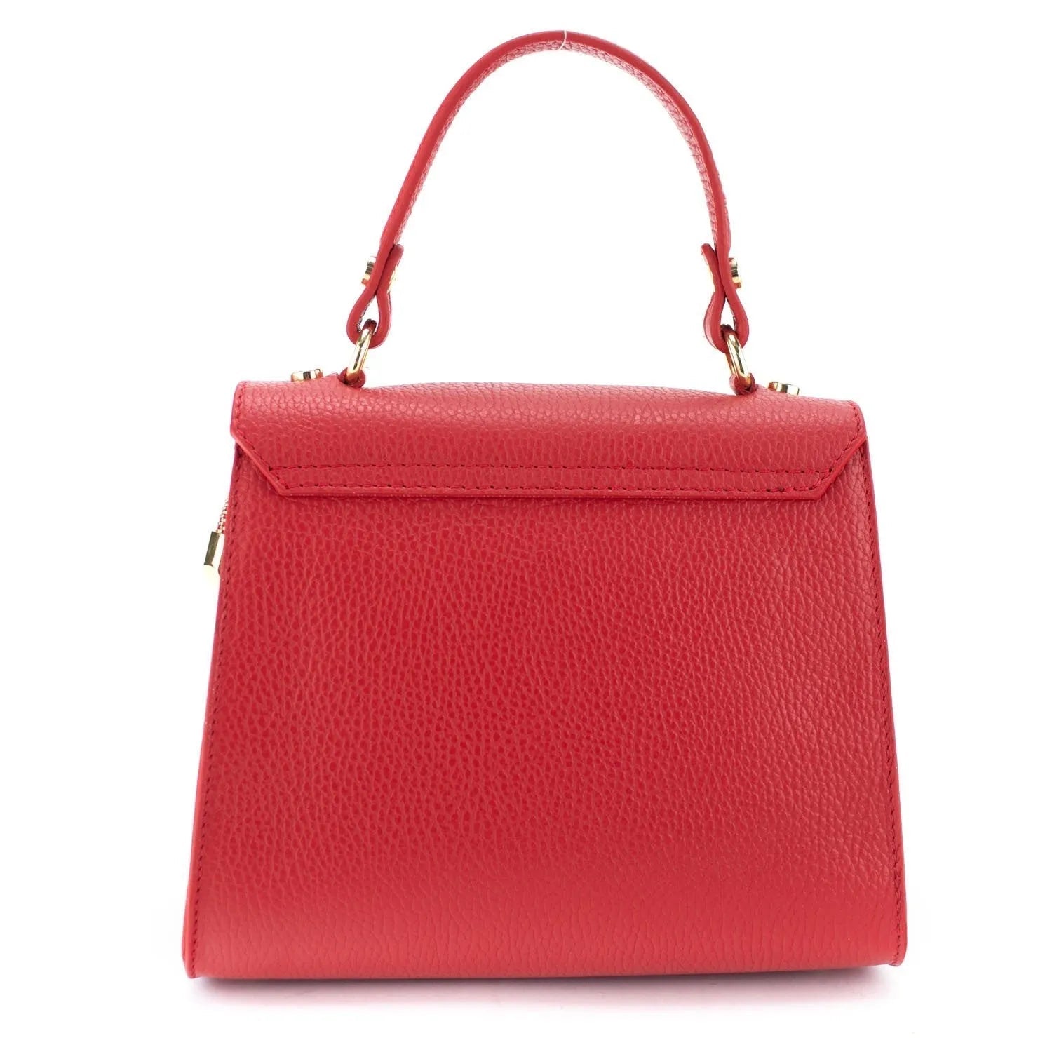 Bolso en Piel Pregato Latenza Rojo - KimondoShop