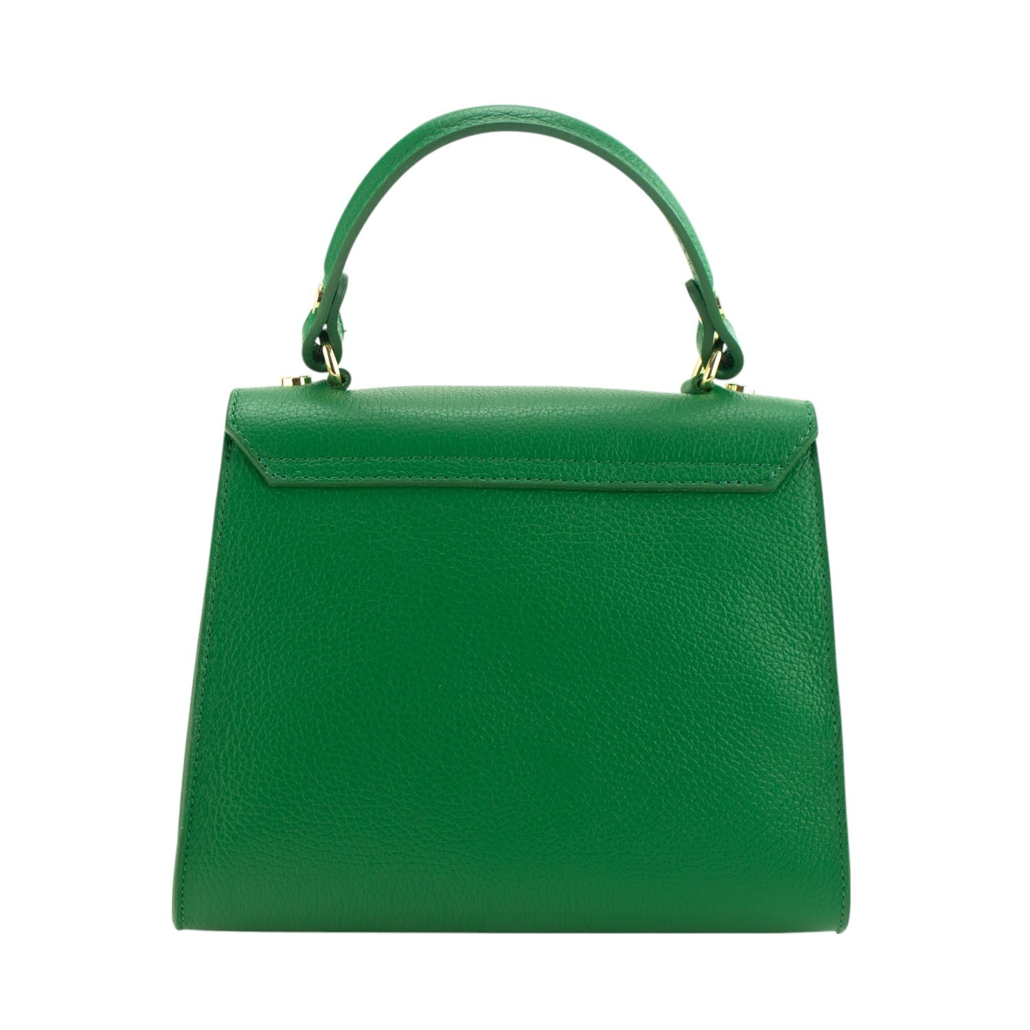 Bolso en Piel Pregato Latenza Verde - KimondoShop
