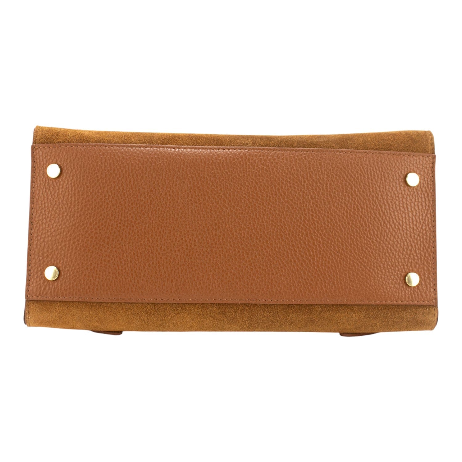 Bolso en piel Pregato Milano Ante Camel - KimondoShop