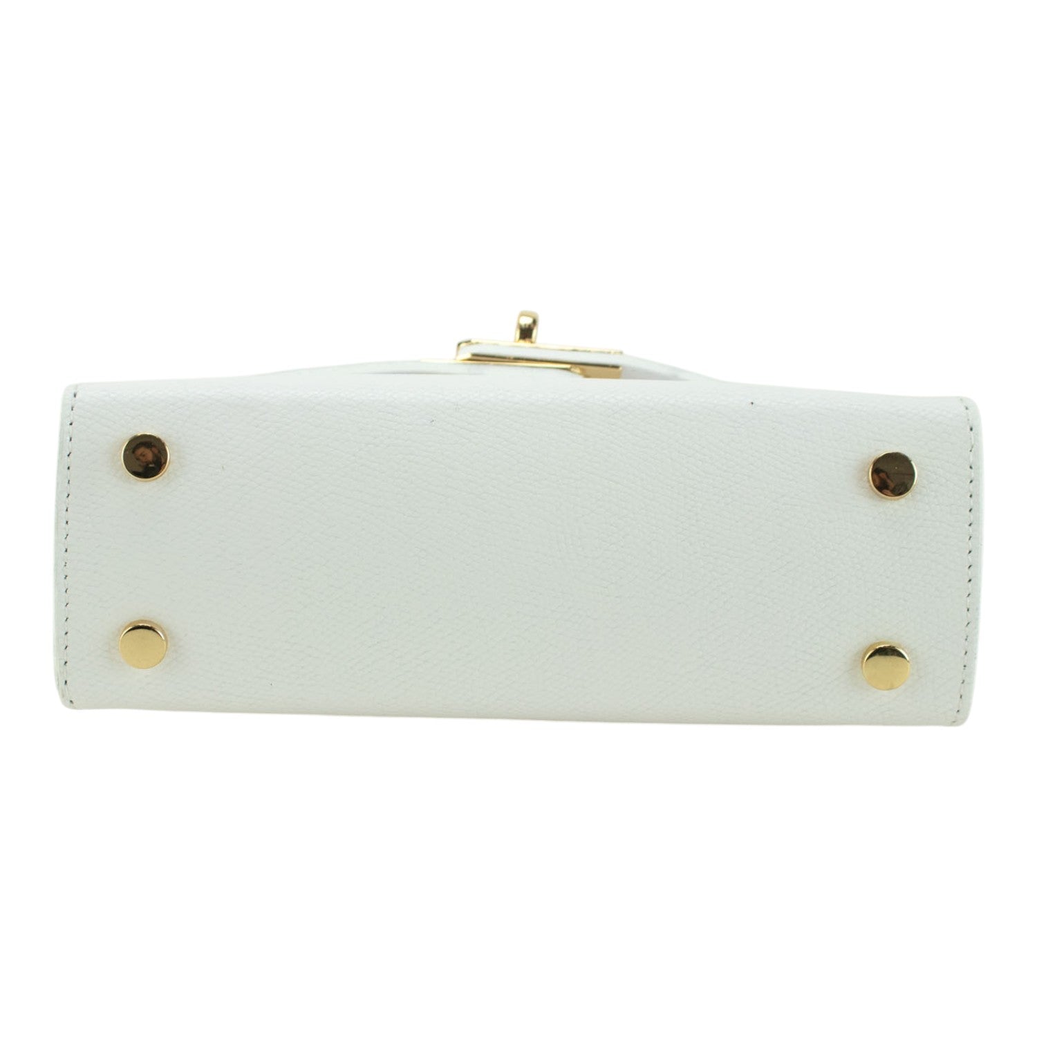 Bolso en Piel Pregato mini Latenza Blanco - KimondoShop