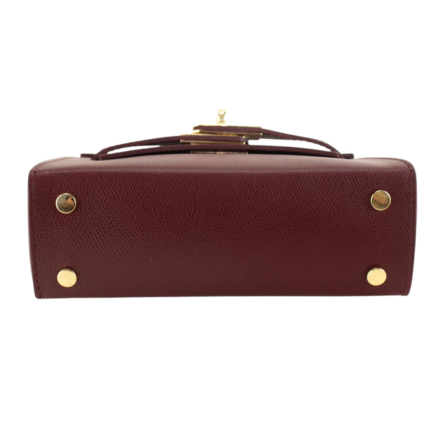 Bolso en Piel Pregato mini Latenza Burdeos - KimondoShop