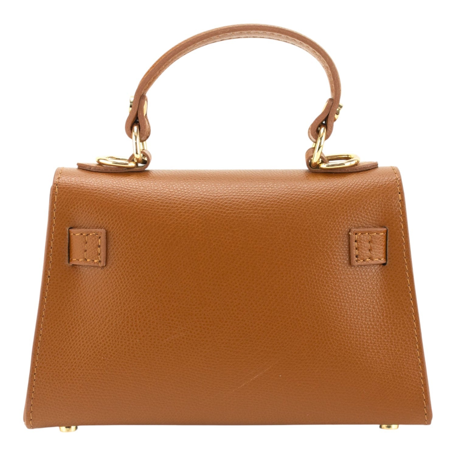 Bolso en Piel Pregato mini Latenza Camel - KimondoShop