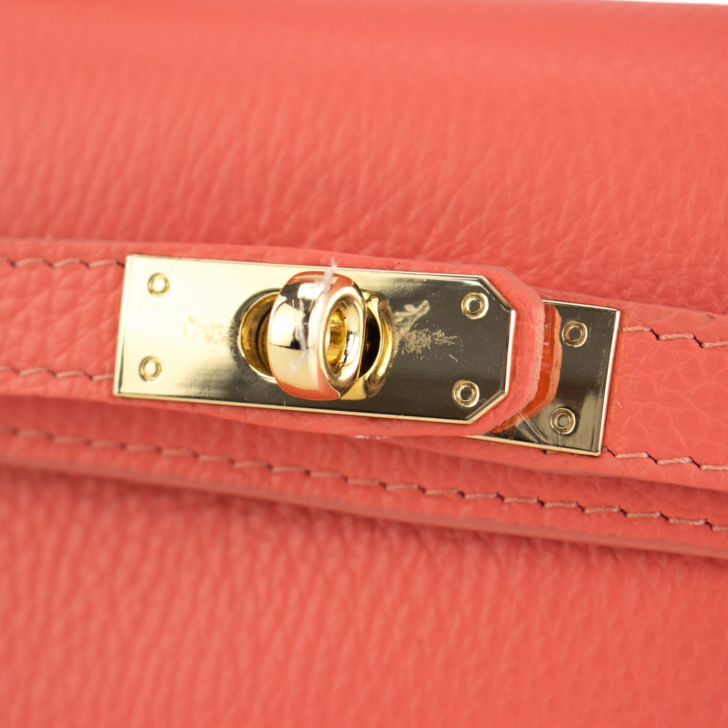 Bolso en Piel Pregato mini Latenza Coral - KimondoShop