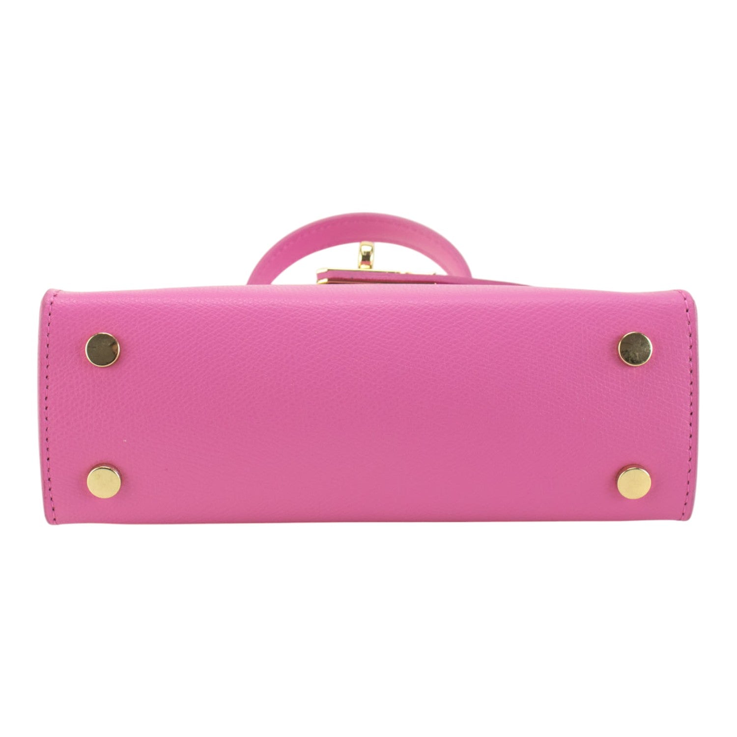 Bolso en Piel Pregato mini Latenza Rosa - KimondoShop