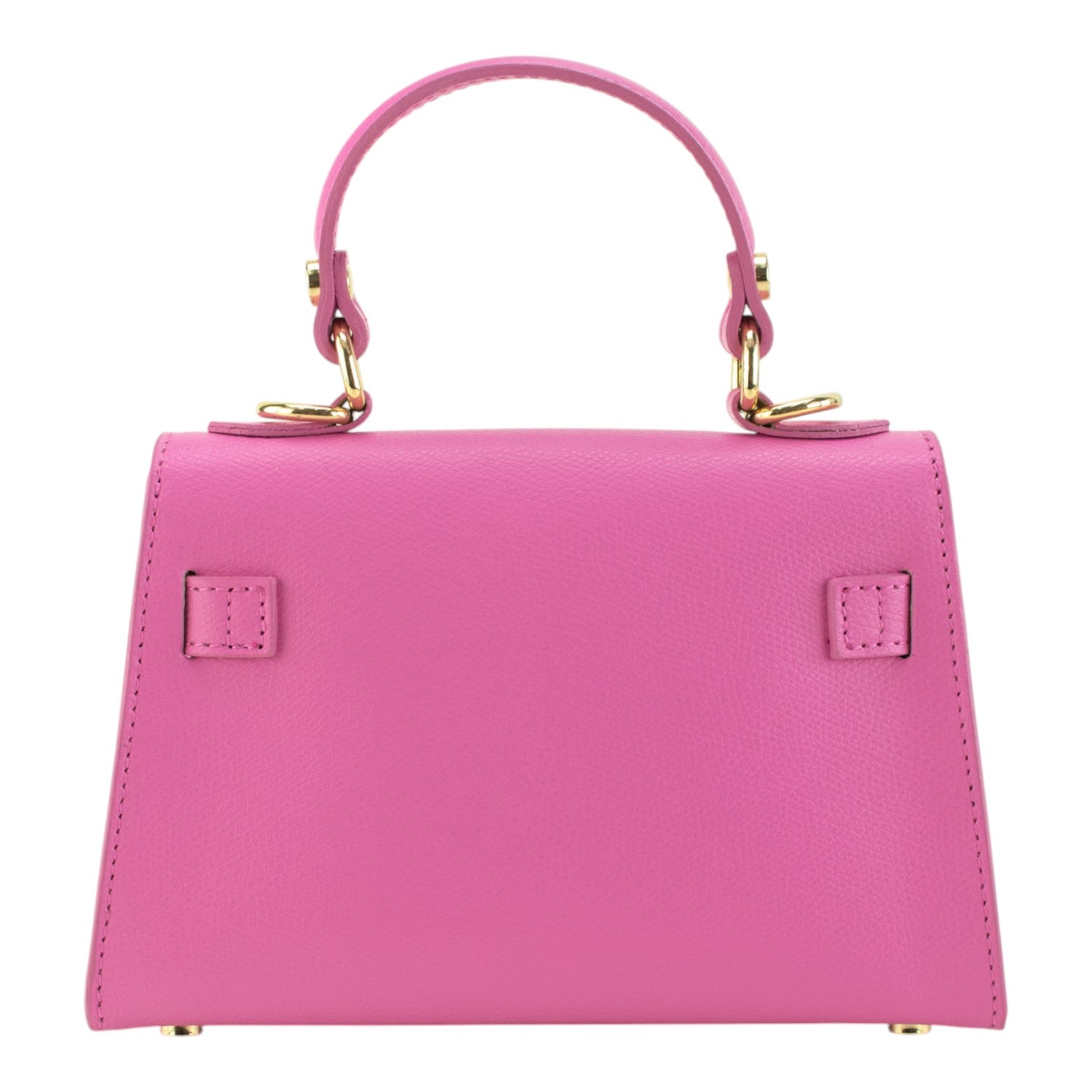 Bolso en Piel Pregato mini Latenza Rosa - KimondoShop